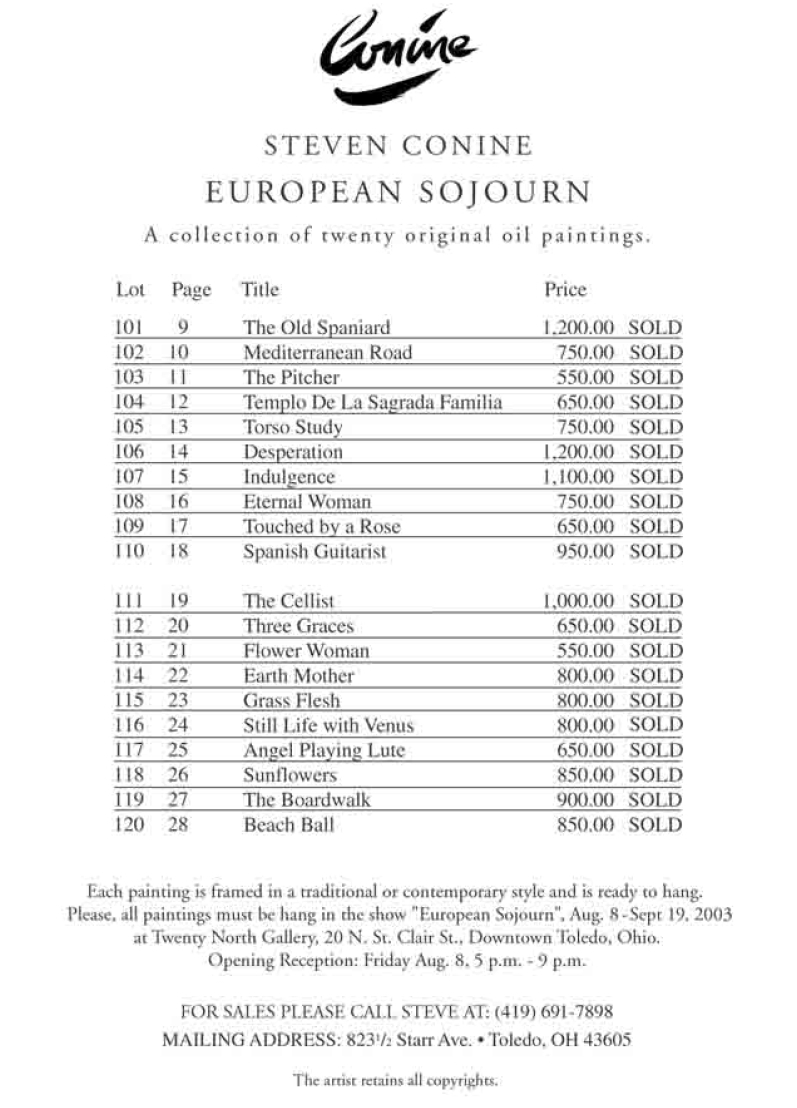 ES Price List