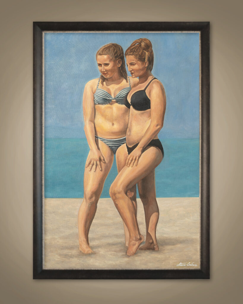 "Venus" oil painting by Steven Conine