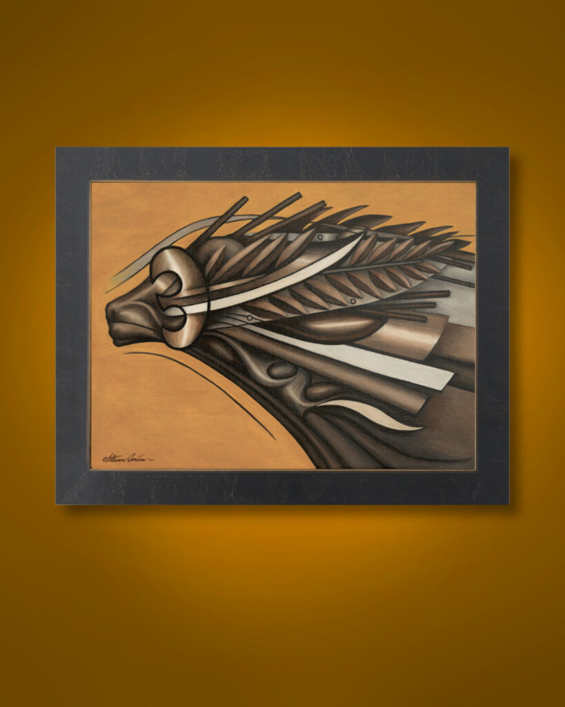 "Seated Nude" oil painting by Steven Conine